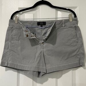 J Crew - 100% Cotton Chino Shorts Stone/Gray